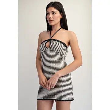 Crochet Halter Dress