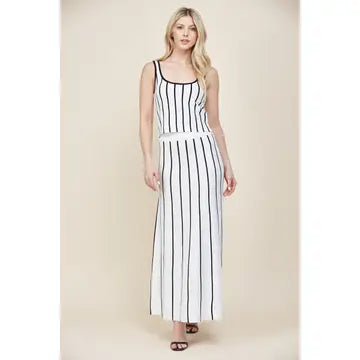 Striped Two Tone Top