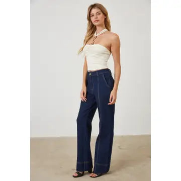 Gold Chain Halter Top