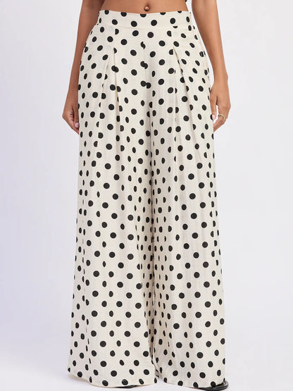 Polka Dot Pant Set