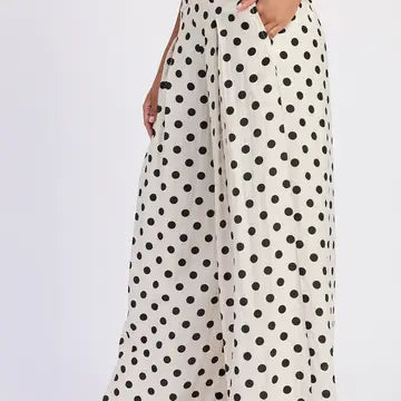 Polka Dot Pant Set