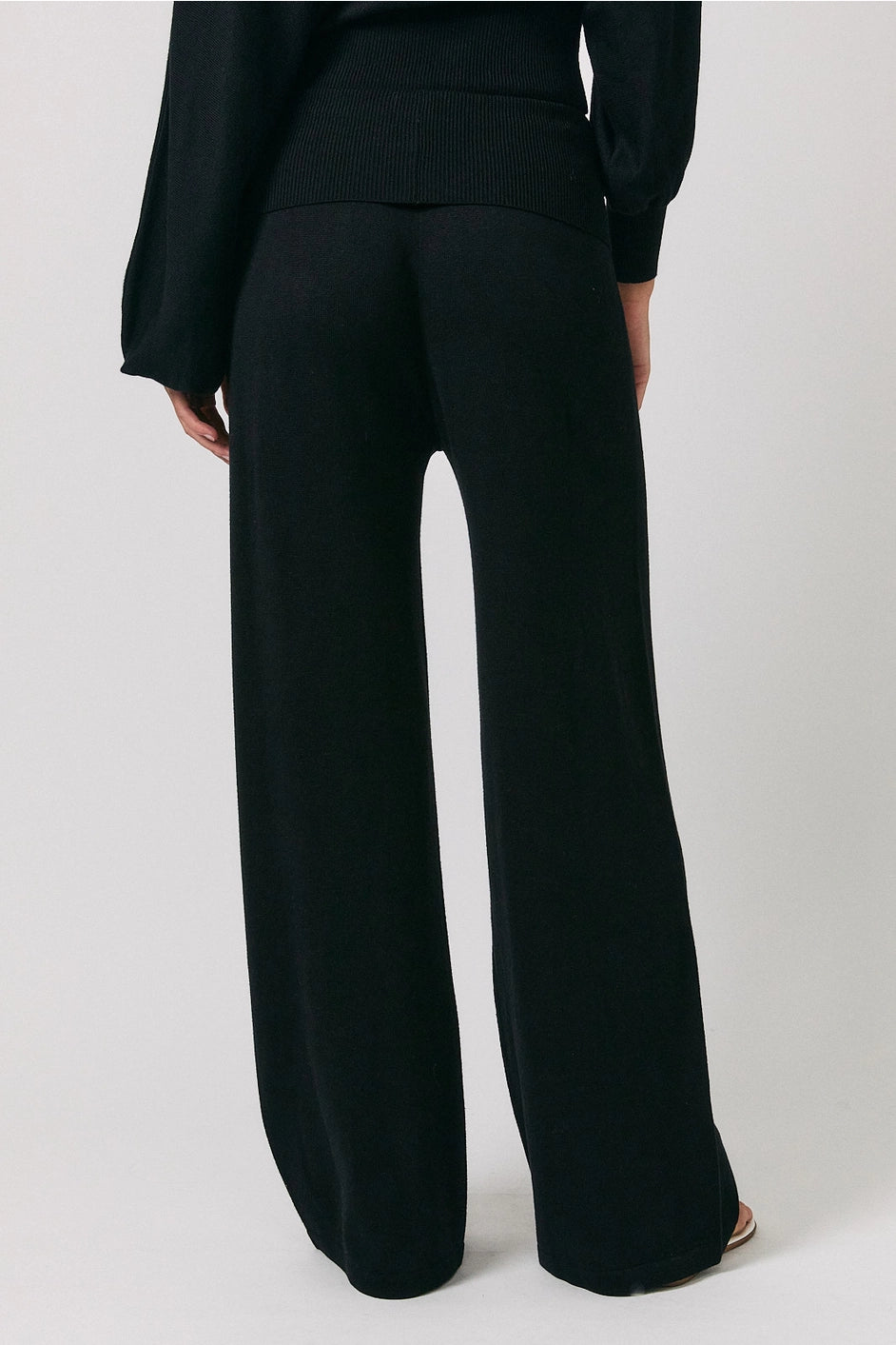 Wide Leg Sweater Pants