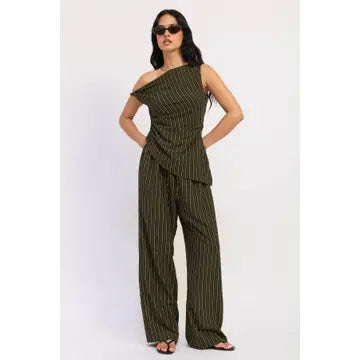Relaxed Stripe Pants