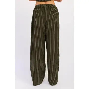 Relaxed Stripe Pants