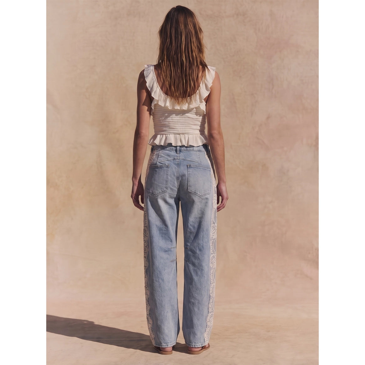 Lace Detailed Jeans