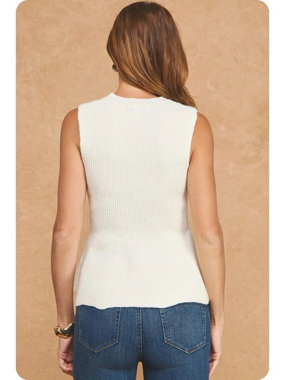 Peplum Sweater Top