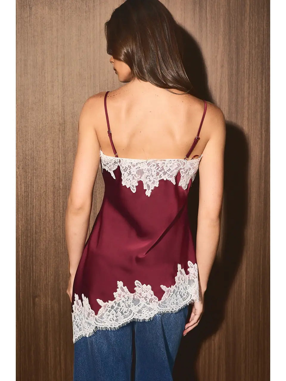 Asymmetrical Lace Top