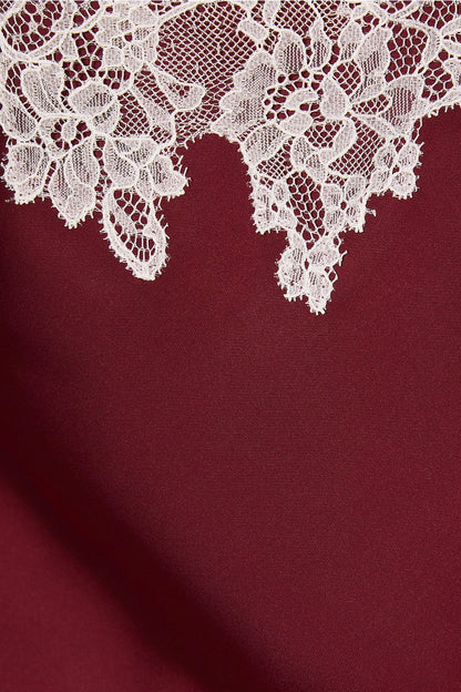 Asymmetrical Lace Top