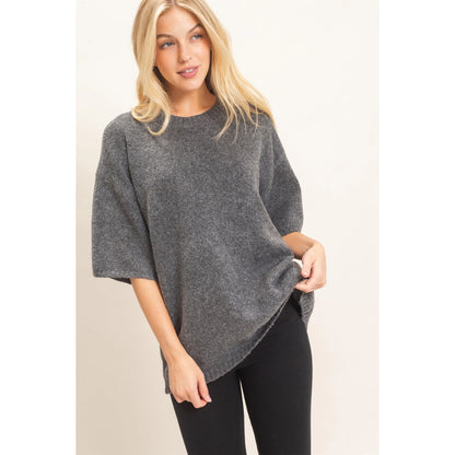 Oversized Drop Shoulder Sweater