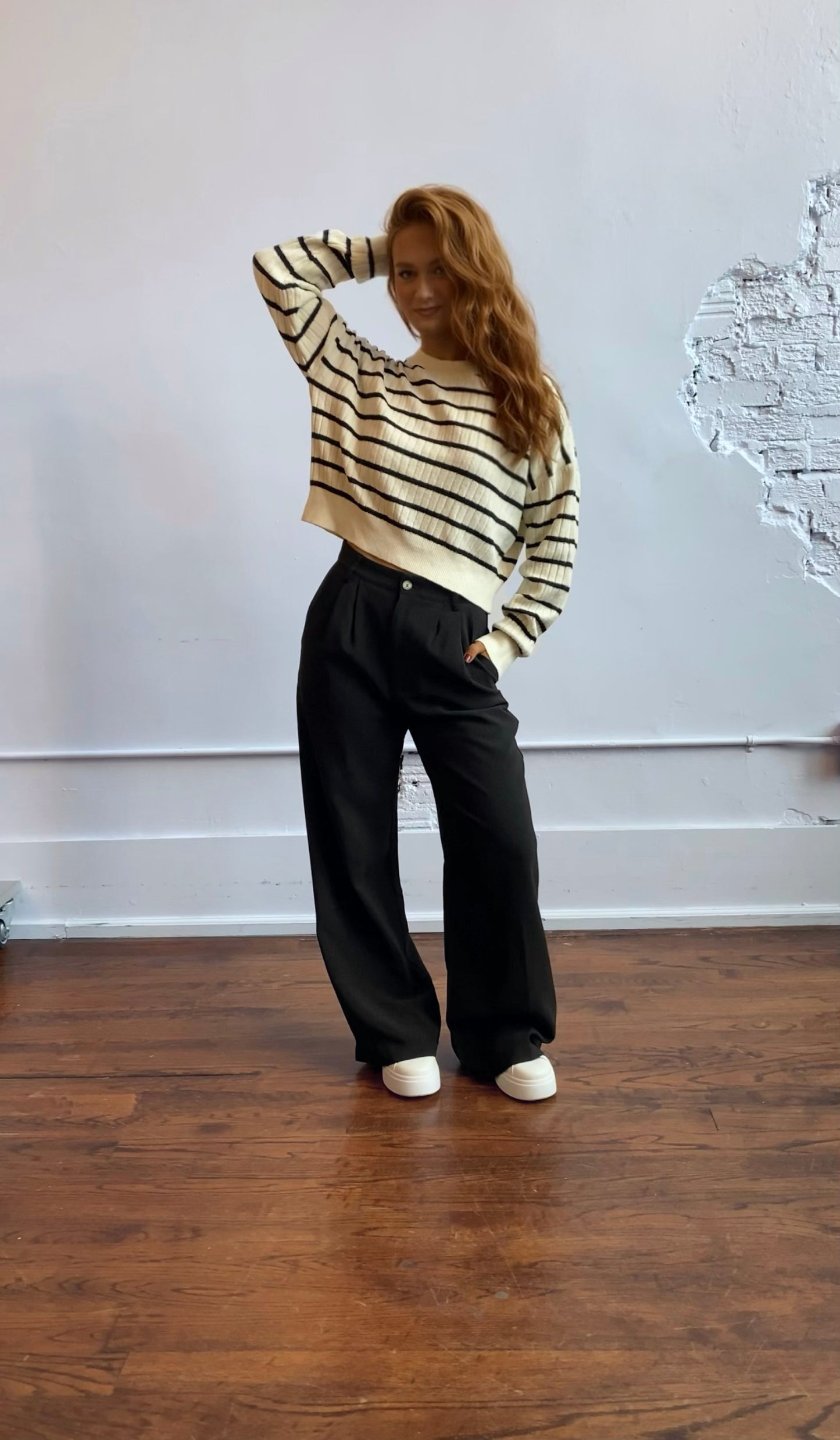 Stripe Box Sweater