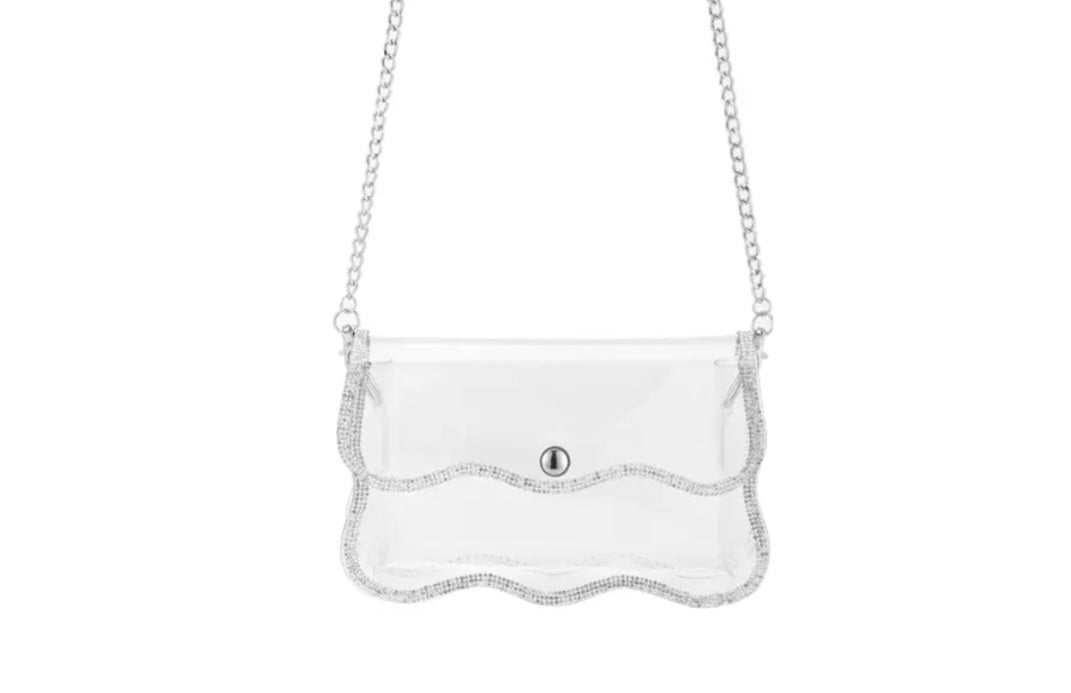 Wavy Clear Bag