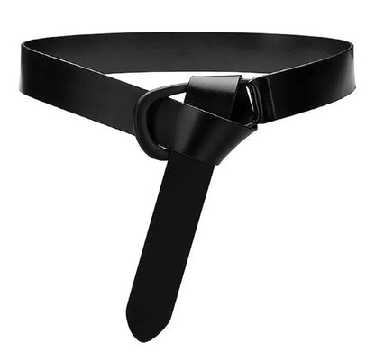 Faux Leather Horseshoe Belt