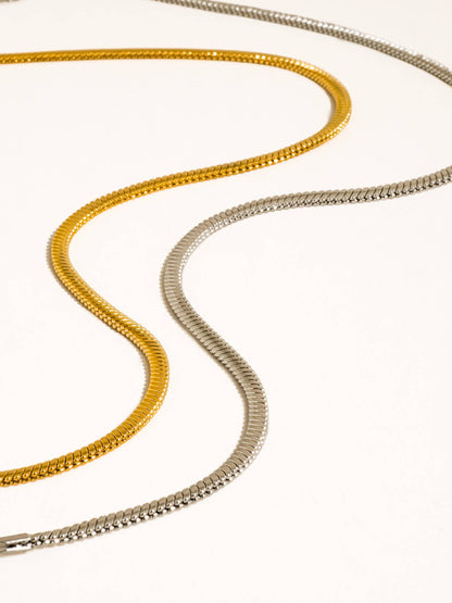 Non-Tarnish Classic Snake Chain Necklace