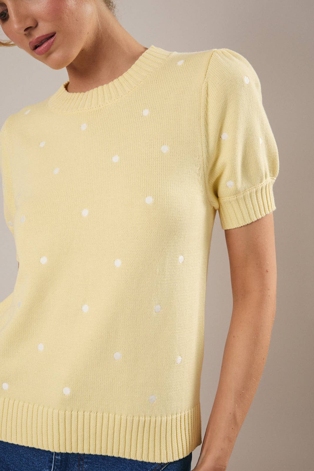 Polka Dot Sweater