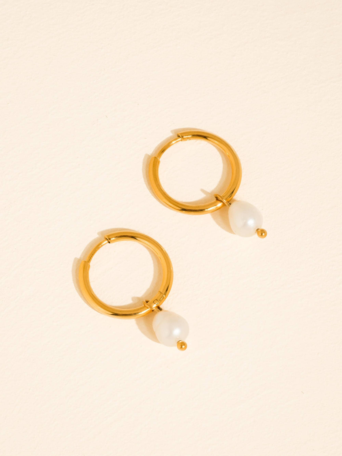 Non-Tarnish Classic Pearl Drop Earrings