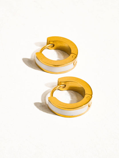 Non-Tarnish Colored Hoop