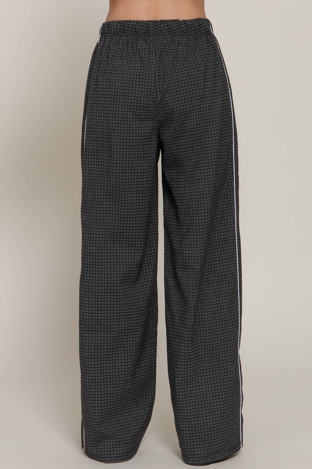 Check Woven Pants