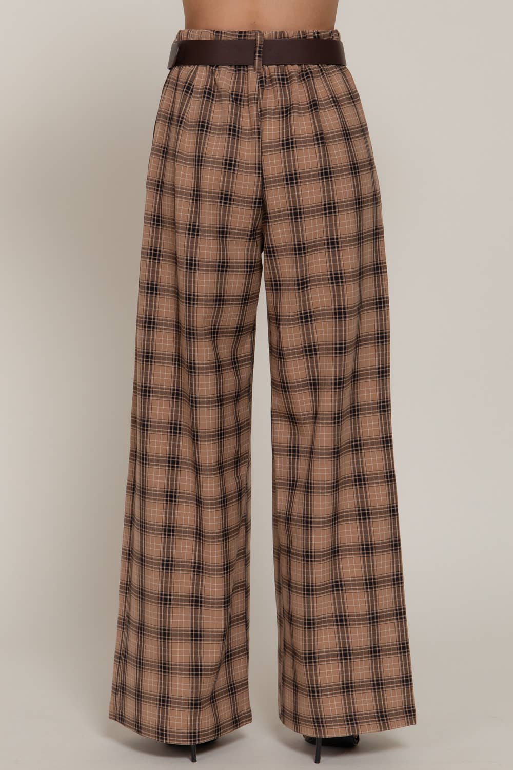 Plaid Woven Pants