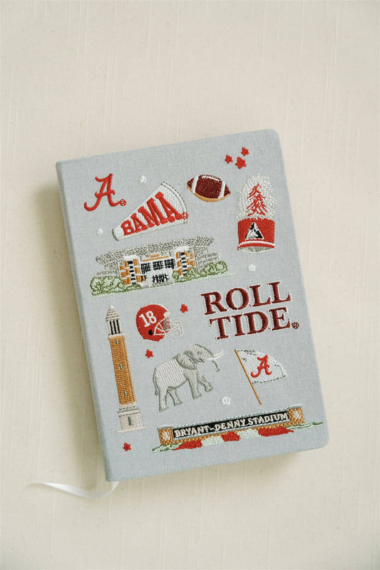 Embroidered University of Alabama Hardcover Notebook