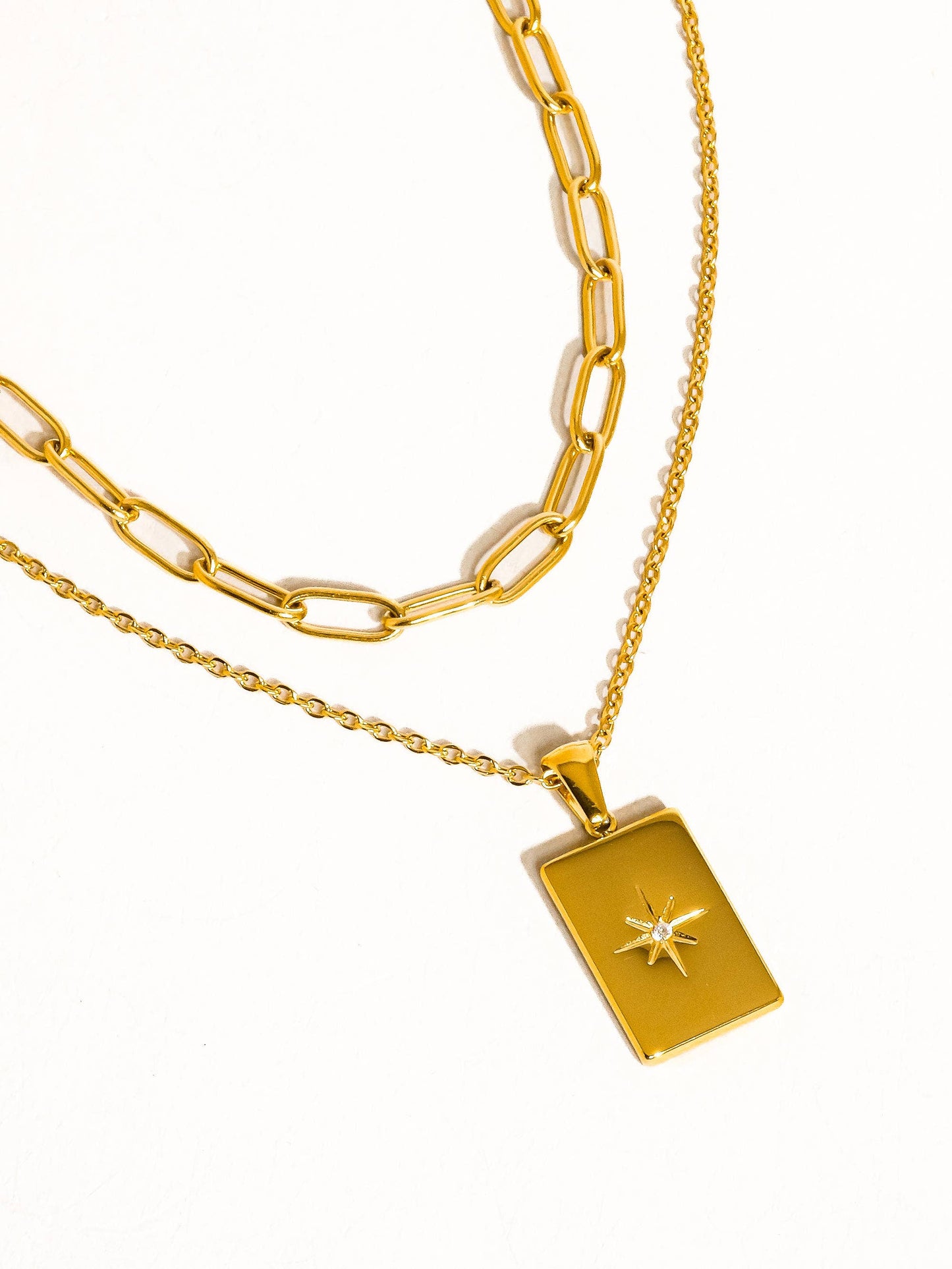 Non-Tarnish Layered Astro Chain