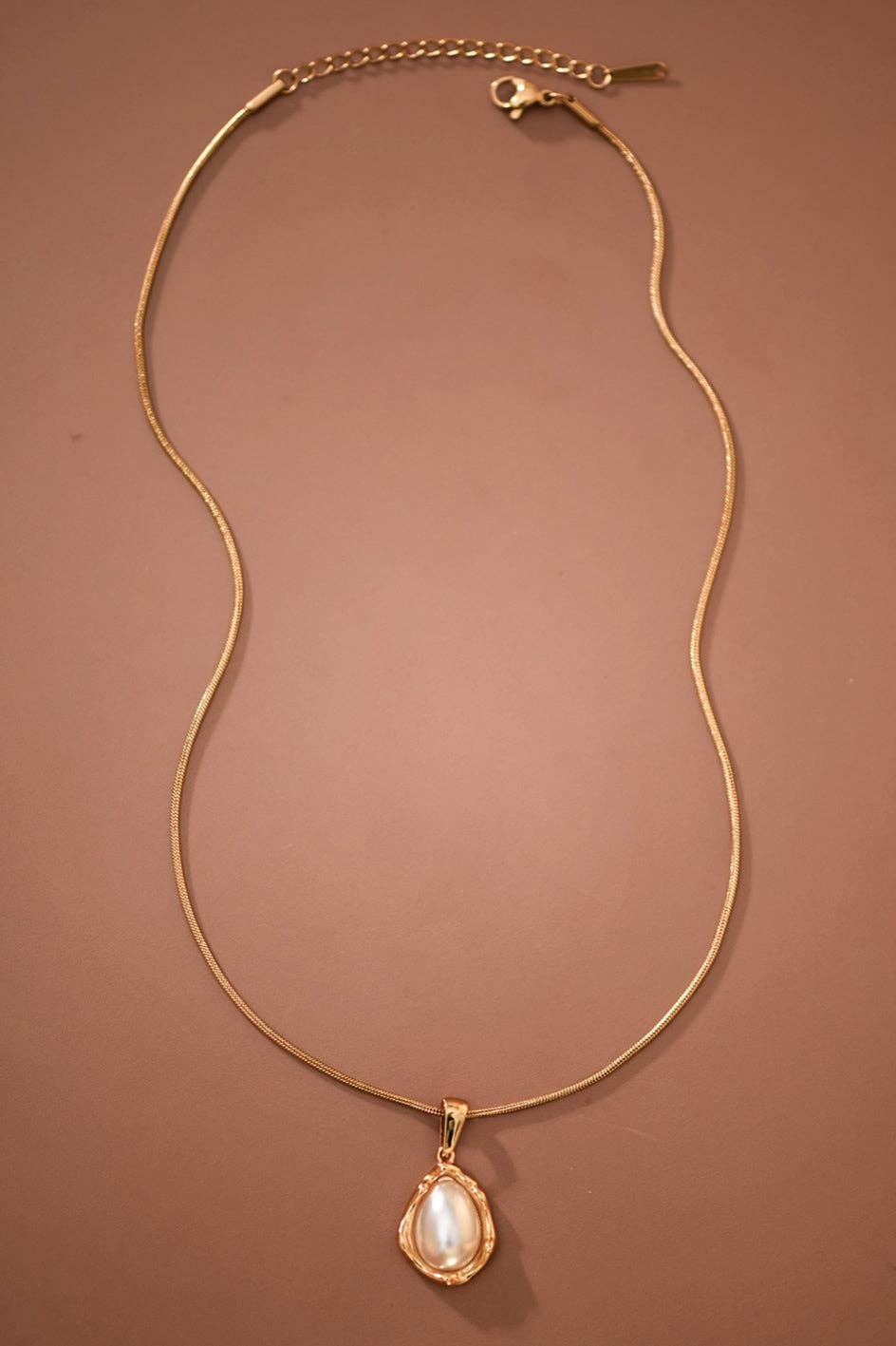 Non Tarnish Pearl Pendant