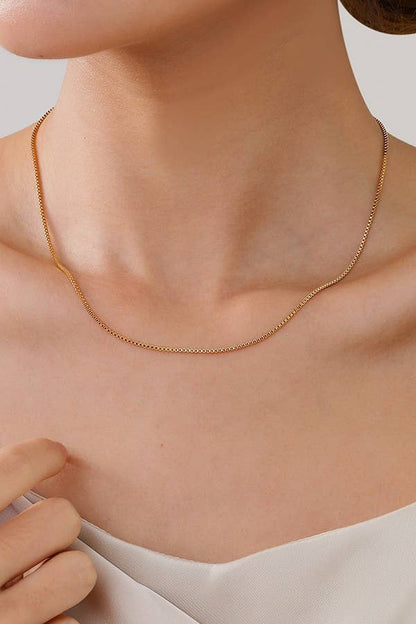 Non Tarnish Chain Necklace