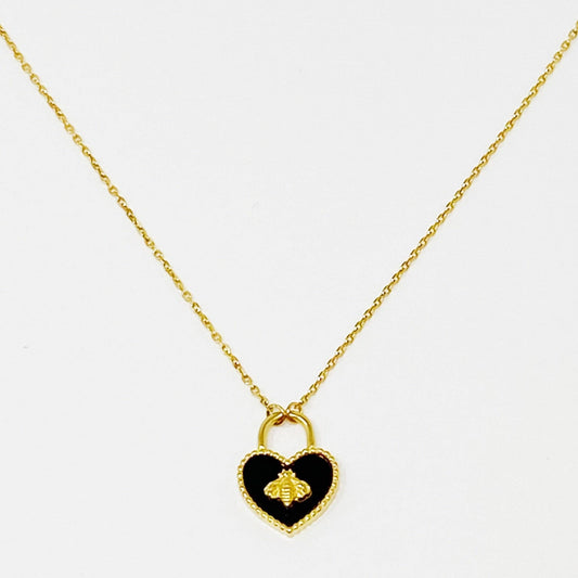 Bee Heartful Necklace