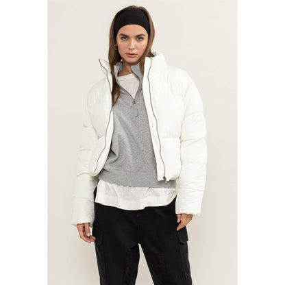 Quilted Puffer Jacket