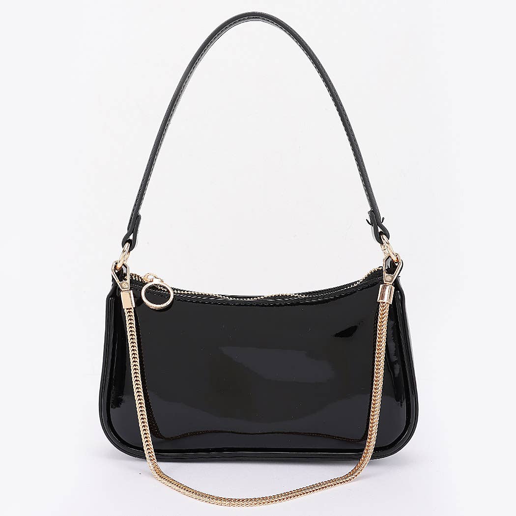 Vegan Leather Shoulder Bag