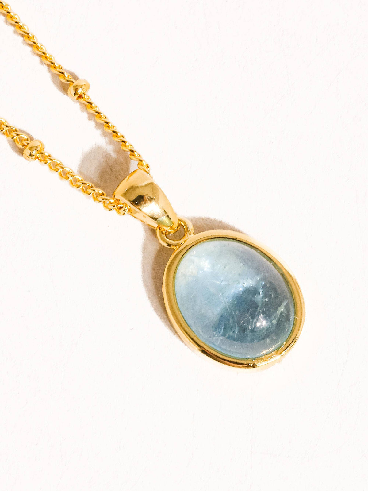 Non Tarnish Natural Stone Necklace