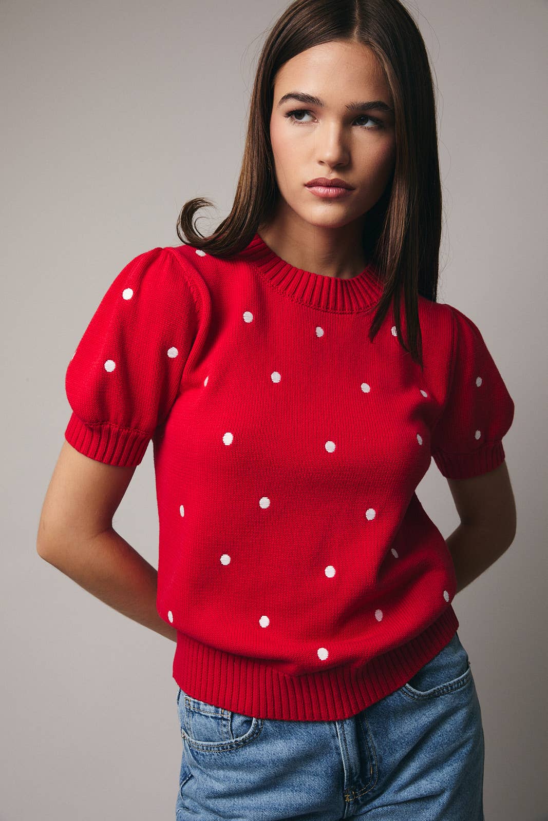 Polka Dot Sweater