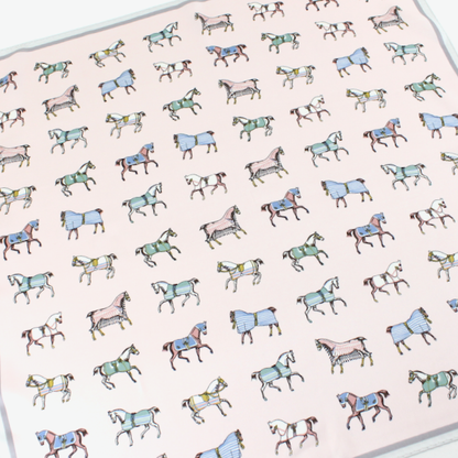 Horses Square Scarf