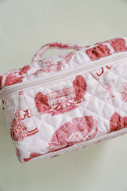 The University of Alabama Make Up Toiletry Bag, Collegiate