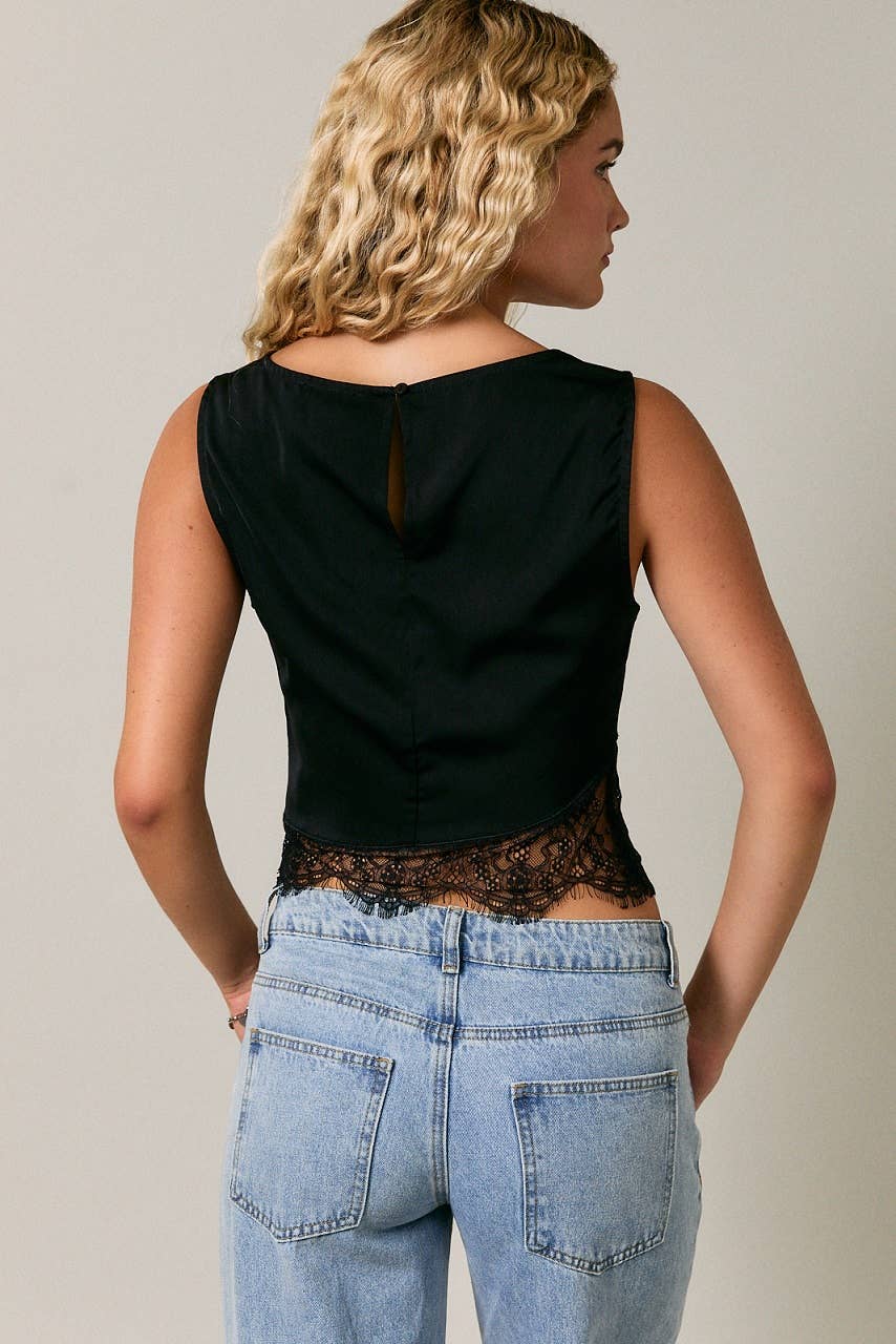 Lace Detail Top