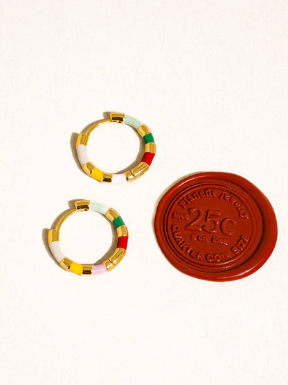 Vintage Hoop Earring