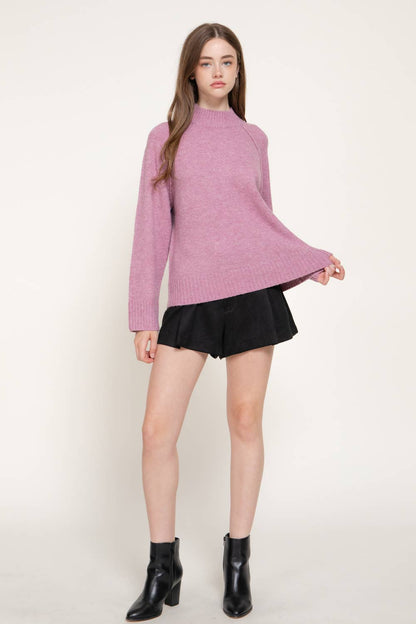 Mock Neck Sweater