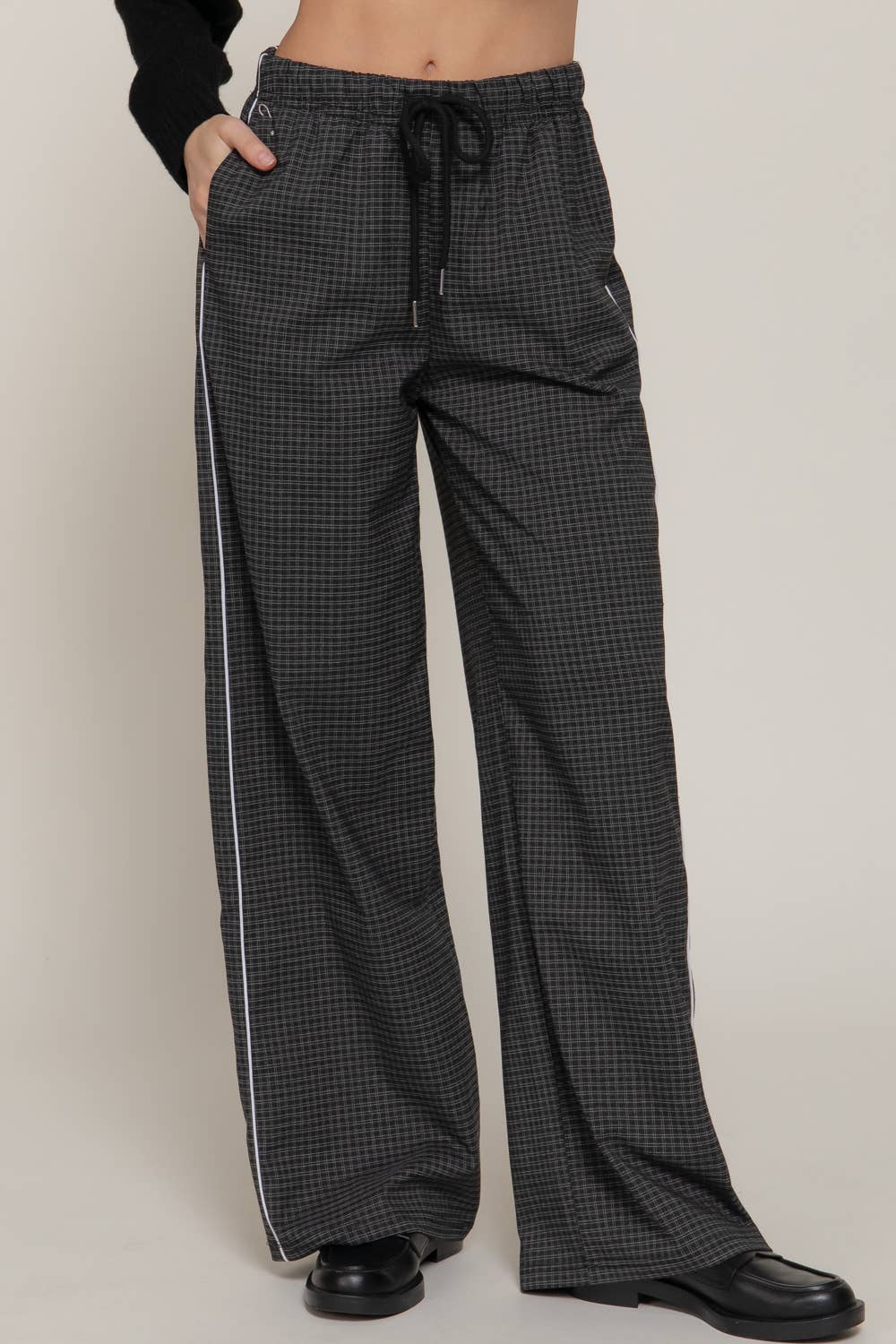 Check Woven Pants