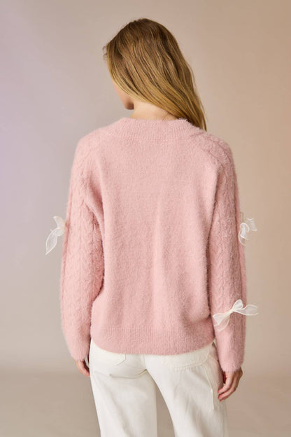 Sutton Sweater w/ Chiffon Bows