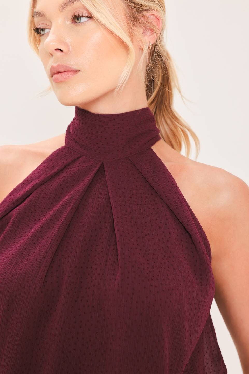 Woven Halter Top