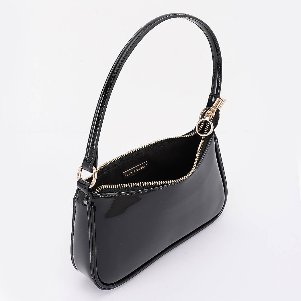 Vegan Leather Shoulder Bag
