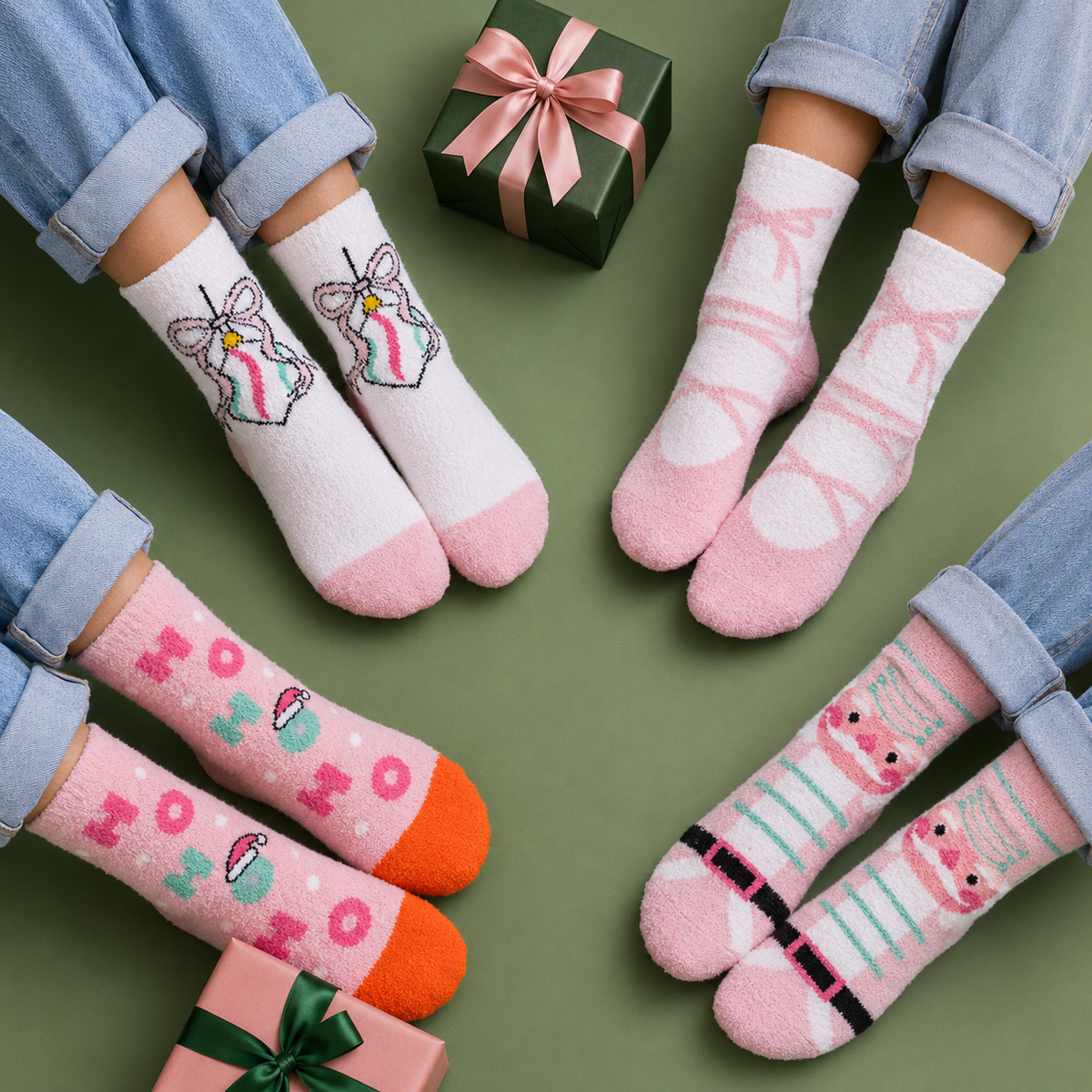 Cozy Christmas Socks