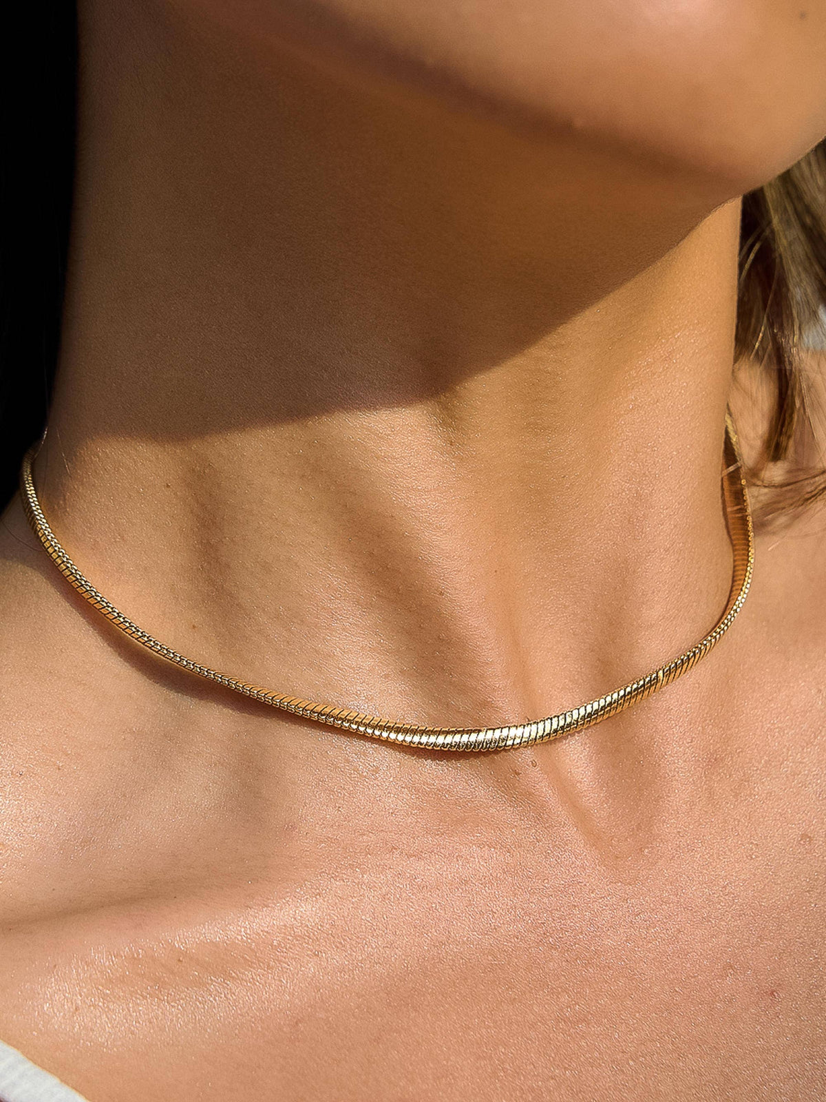 Non-Tarnish Classic Snake Chain Necklace