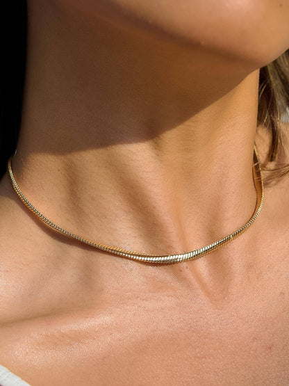 Non-Tarnish Classic Snake Chain Necklace