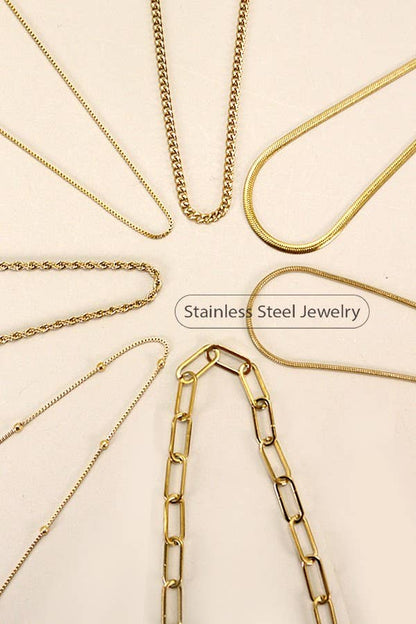 Non Tarnish Chain Necklace