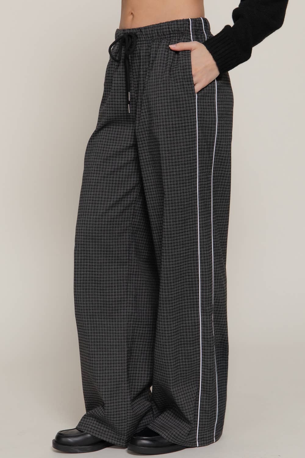 Check Woven Pants