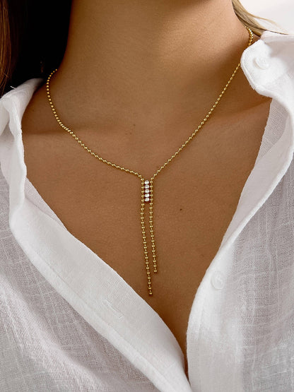 Zephine Non-Tarnish CZ Necklace