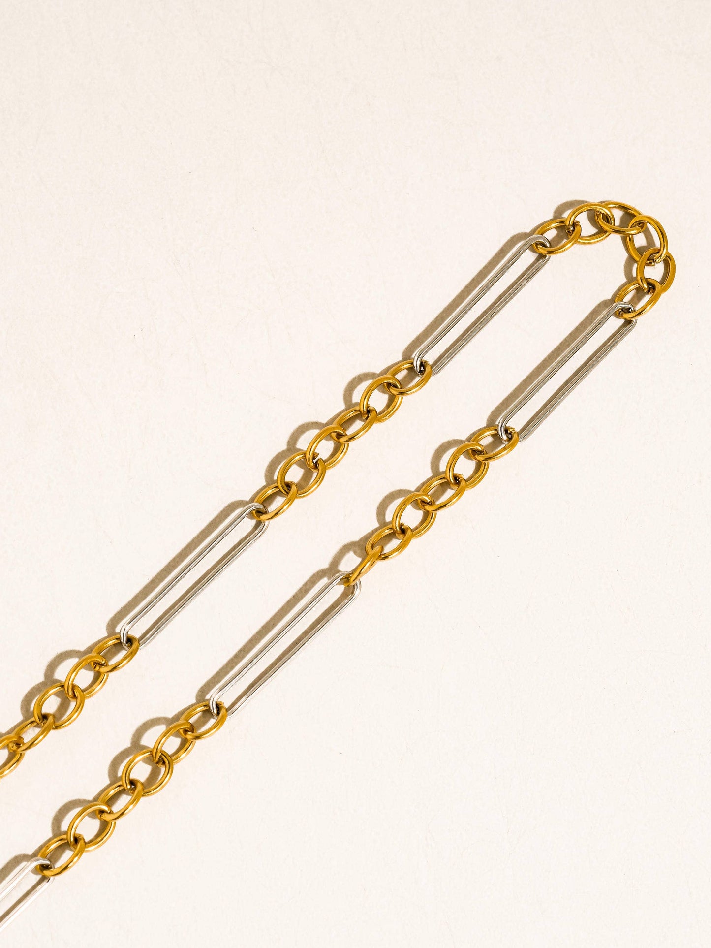 Non-Tarnish Mixed Chain Necklace