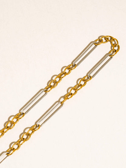 Non-Tarnish Mixed Chain Necklace