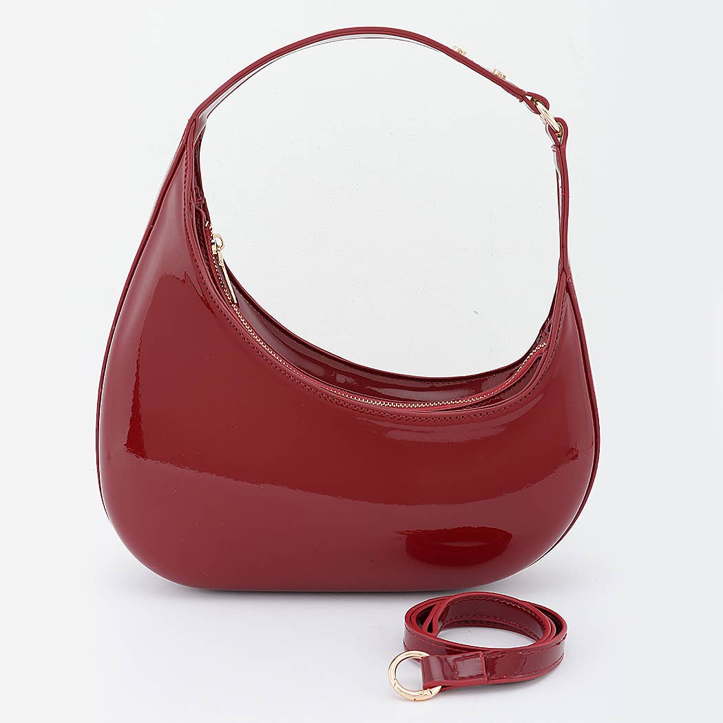Vegan Leather Hobo Bag
