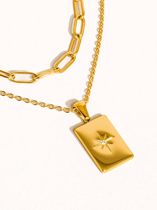 Non-Tarnish Layered Astro Chain